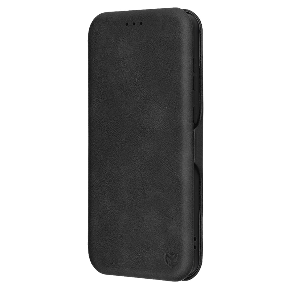 Coque pour Samsung Galaxy S25 Edge S937, Techsuit, Safe Wallet Plus, Noire