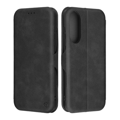Coque pour Samsung Galaxy S25 Edge S937, Techsuit, Safe Wallet Plus, Noire