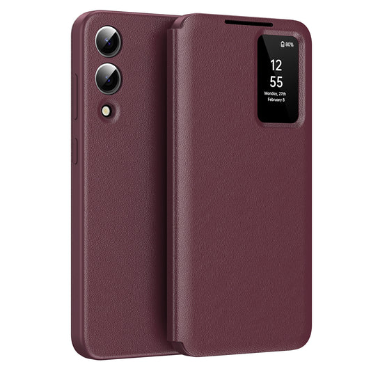 Hülle für Samsung Galaxy S25 Edge S937, Techsuit, SmartView, Rot