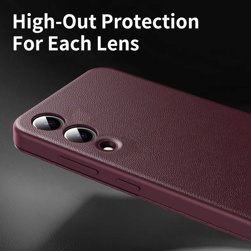 Hülle für Samsung Galaxy S25 Edge S937, Techsuit, SmartView, Rot