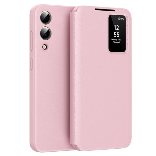 Hülle für Samsung Galaxy S25 Edge S937, Techsuit, SmartView, Rosa