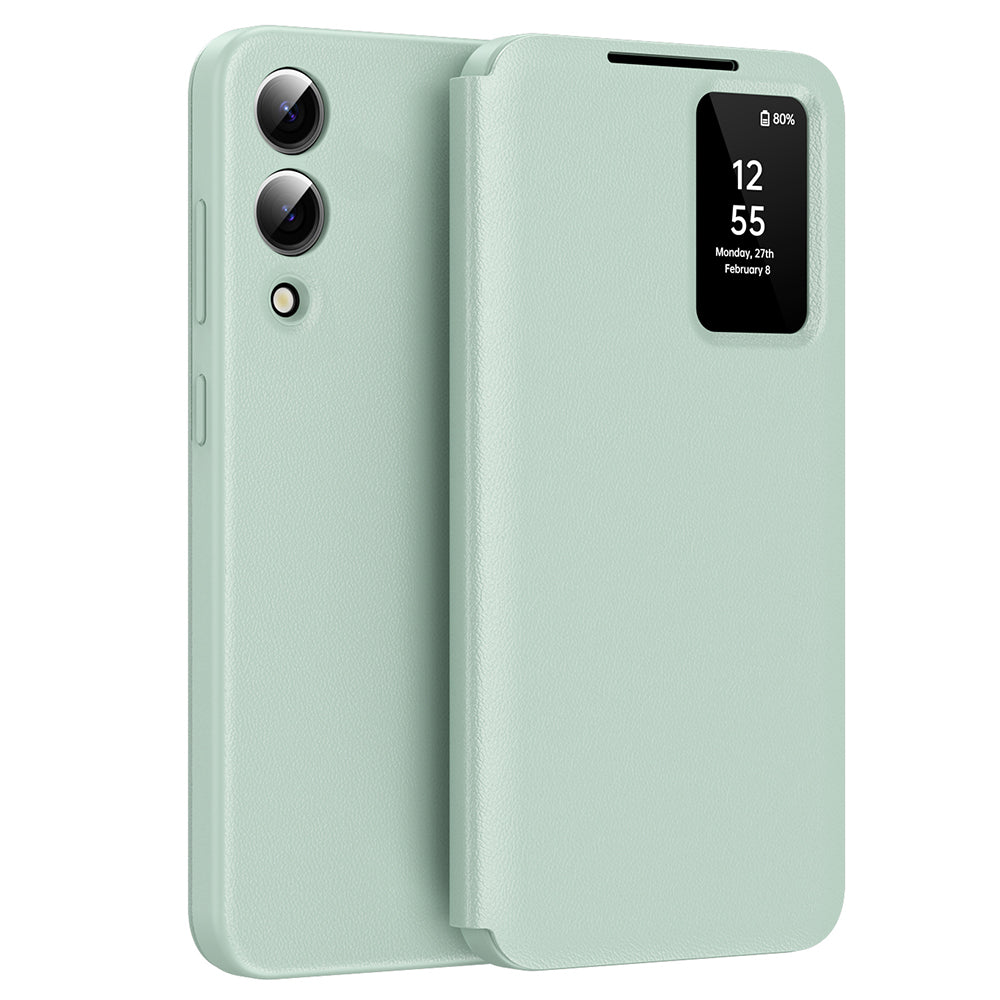 Hülle für Samsung Galaxy S25 Edge S937, Techsuit, SmartView, Grün