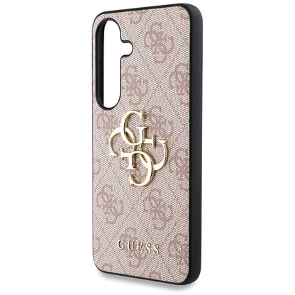Étui pour Samsung Galaxy S25+ S936, Guess, 4G Big Logo, Rose.
