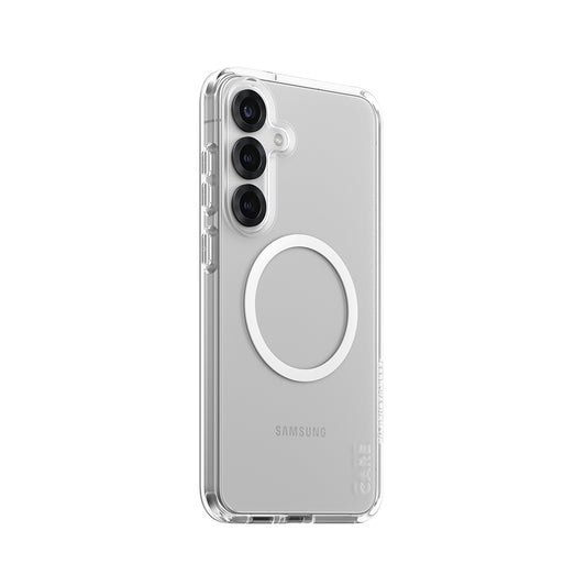 Hülle für Samsung Galaxy S25+ S936, PanzerGlass, Care Urban Combat, Transparent Weiß