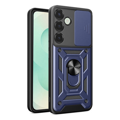 Coque pour Samsung Galaxy S25+ S936, Techsuit, CamShield, Bleue