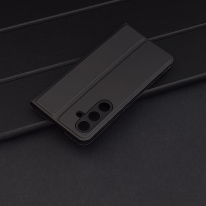 Coque pour Samsung Galaxy S25+ S936, Techsuit, Magskin Book, Noire