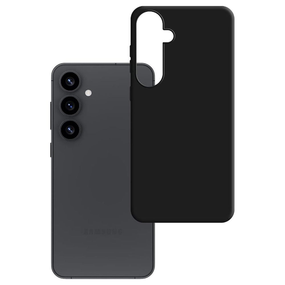 Coque pour Samsung Galaxy S25 S931, 3MK, Noire Mate