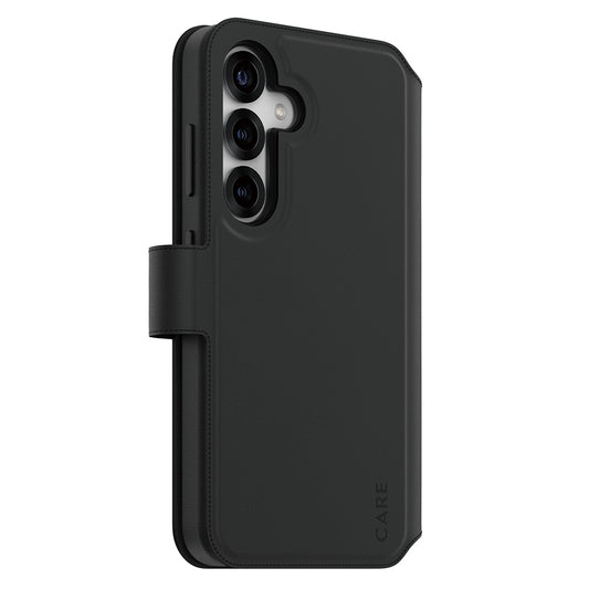 Hülle für Samsung Galaxy S25 S931, PanzerGlass, Care Feature Tango Two-in-One, Schwarz