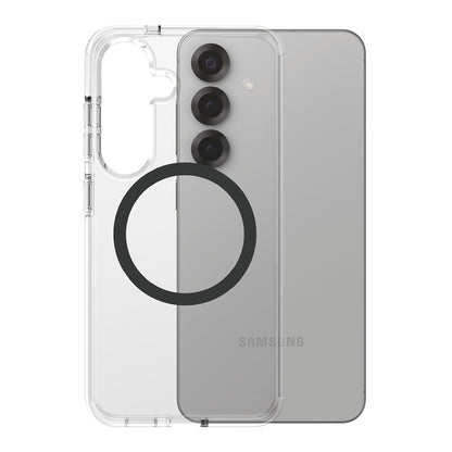 Étui pour Samsung Galaxy S25 S931, PanzerGlass, Care Urban Combat, Transparent Noir