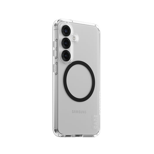 Étui pour Samsung Galaxy S25 S931, PanzerGlass, Care Urban Combat, Transparent Noir