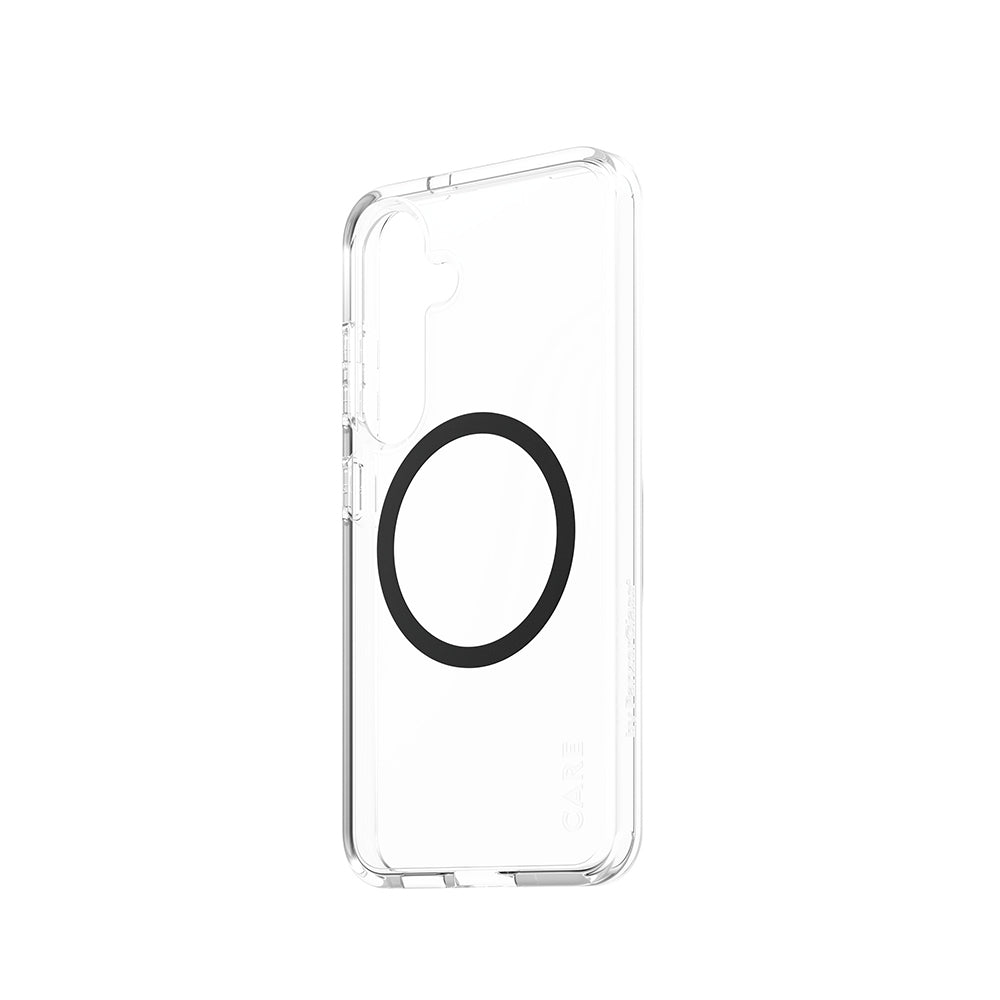 Étui pour Samsung Galaxy S25 S931, PanzerGlass, Care Urban Combat, Transparent Noir