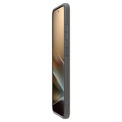 Étui pour Samsung Galaxy S25 S931, Spigen, Liquid Air, Gris