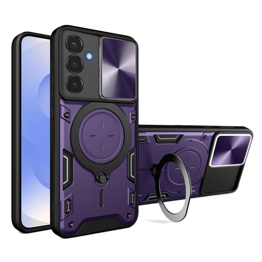 Hülle für Samsung Galaxy S25 S931, Techsuit, CamGuard Pro, Lila