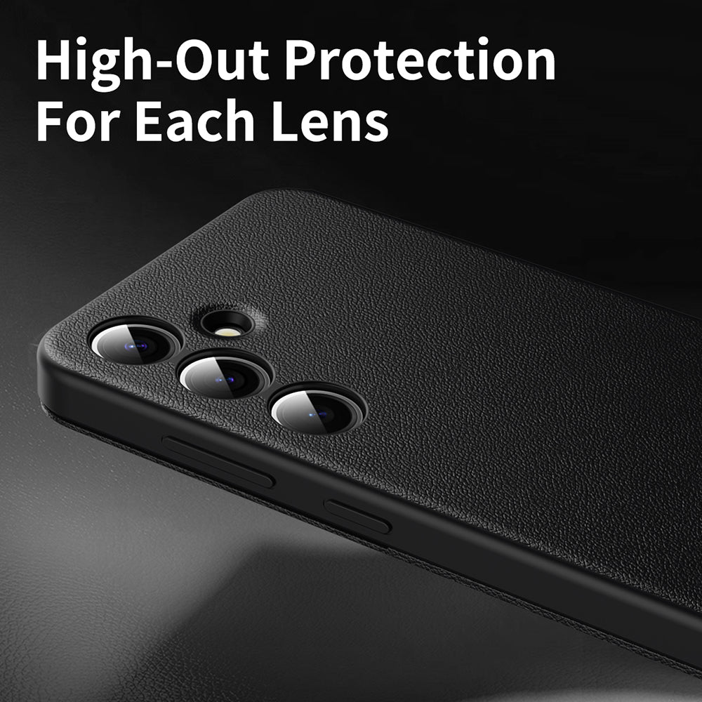 Coque pour Samsung Galaxy S25 S931, Techsuit, SmartView, Noire