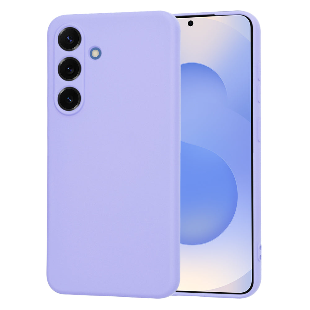 Hülle für Samsung Galaxy S25 S931, Techsuit, SoftFlex, Hellviolett