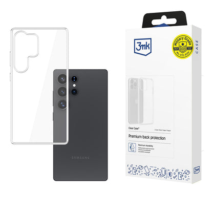 Coque pour Samsung Galaxy S25 Ultra S938, 3MK, Claire, Transparente