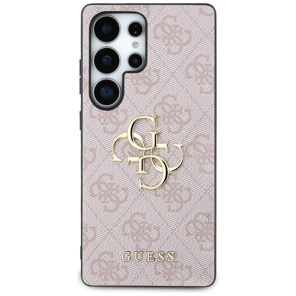 Étui pour Samsung Galaxy S25 Ultra S938, Guess, 4G Big Logo, Rose
