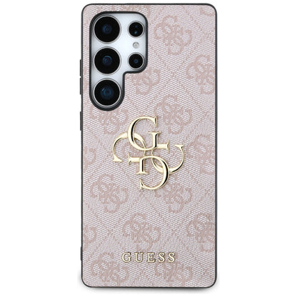 Étui pour Samsung Galaxy S25 Ultra S938, Guess, 4G Big Logo, Rose