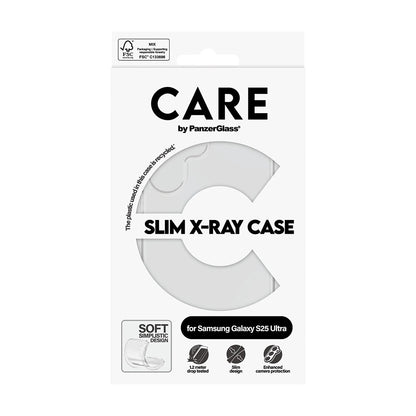 Étui pour Samsung Galaxy S25 Ultra S938, PanzerGlass, Care Fashionable, Transparent