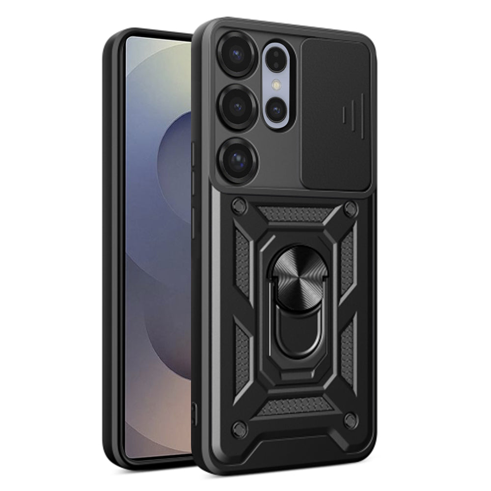 Coque pour Samsung Galaxy S25 Ultra S938, Techsuit, CamShield, Noire