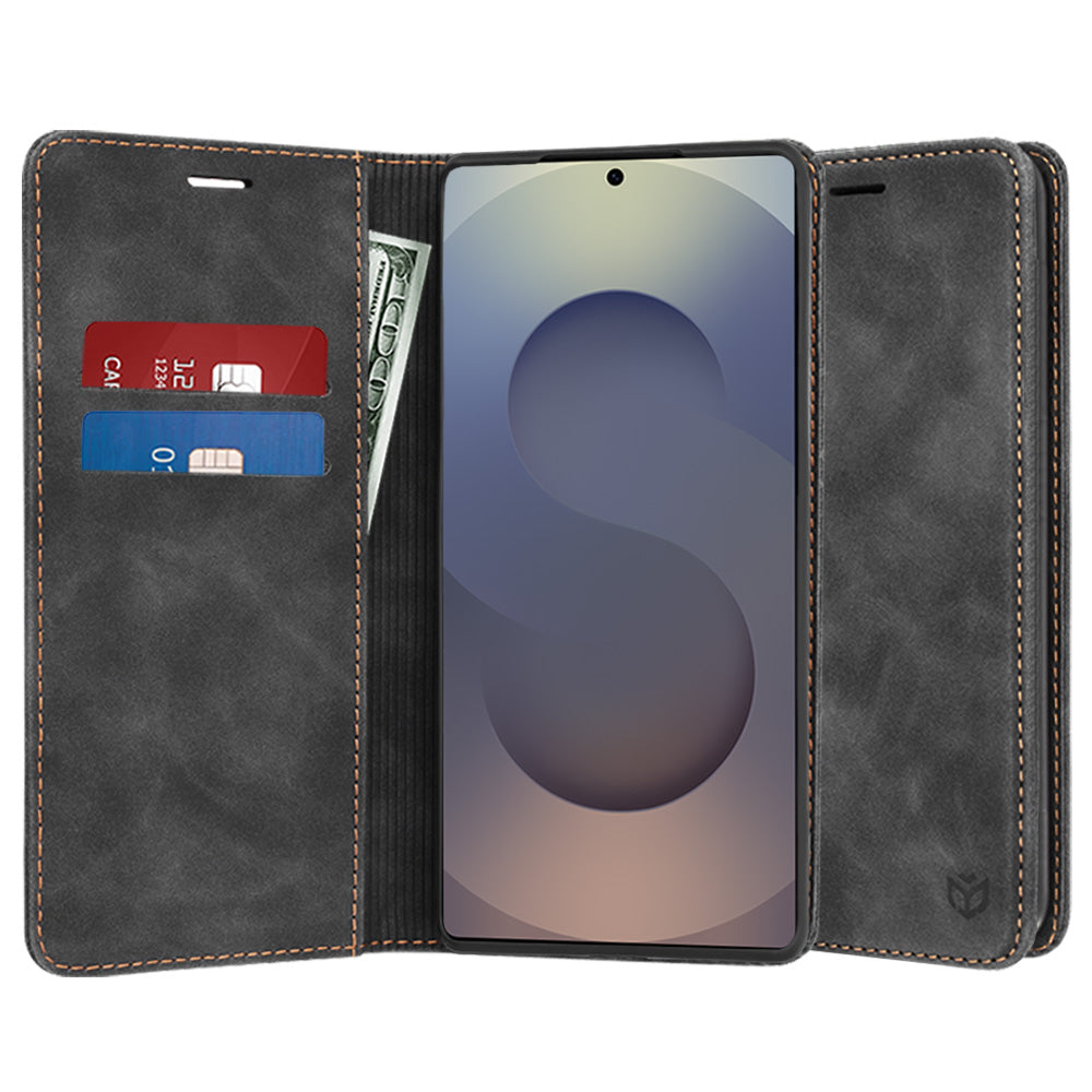 Hülle für Samsung Galaxy S25 Ultra S938, Techsuit, Confy, Schwarz