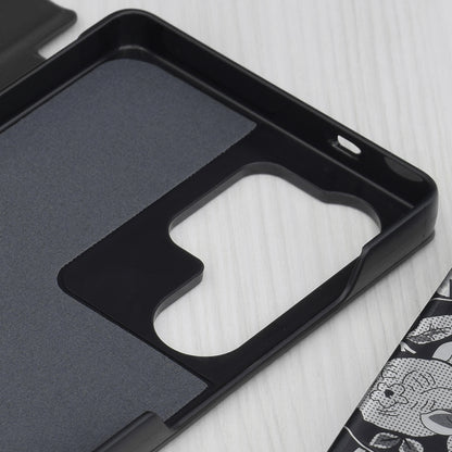 Coque pour Samsung Galaxy S25 Ultra S938, Techsuit, eFold, Noire