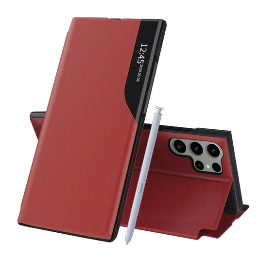 Coque pour Samsung Galaxy S25 Ultra S938, Techsuit, eFold, Rouge