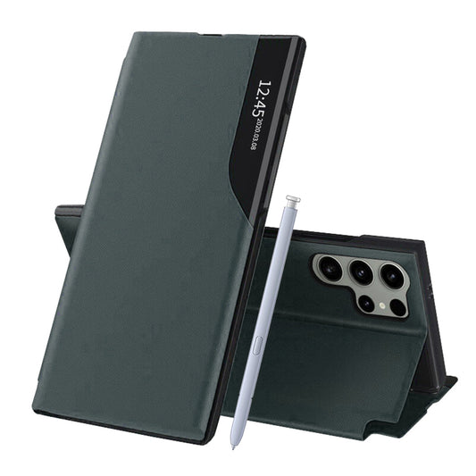 Coque pour Samsung Galaxy S25 Ultra S938, Techsuit, eFold, Vert