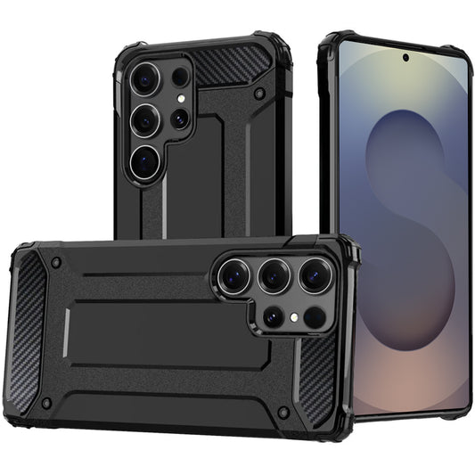 Coque pour Samsung Galaxy S25 Ultra S938, Techsuit, Hybrid Armor, Noire
