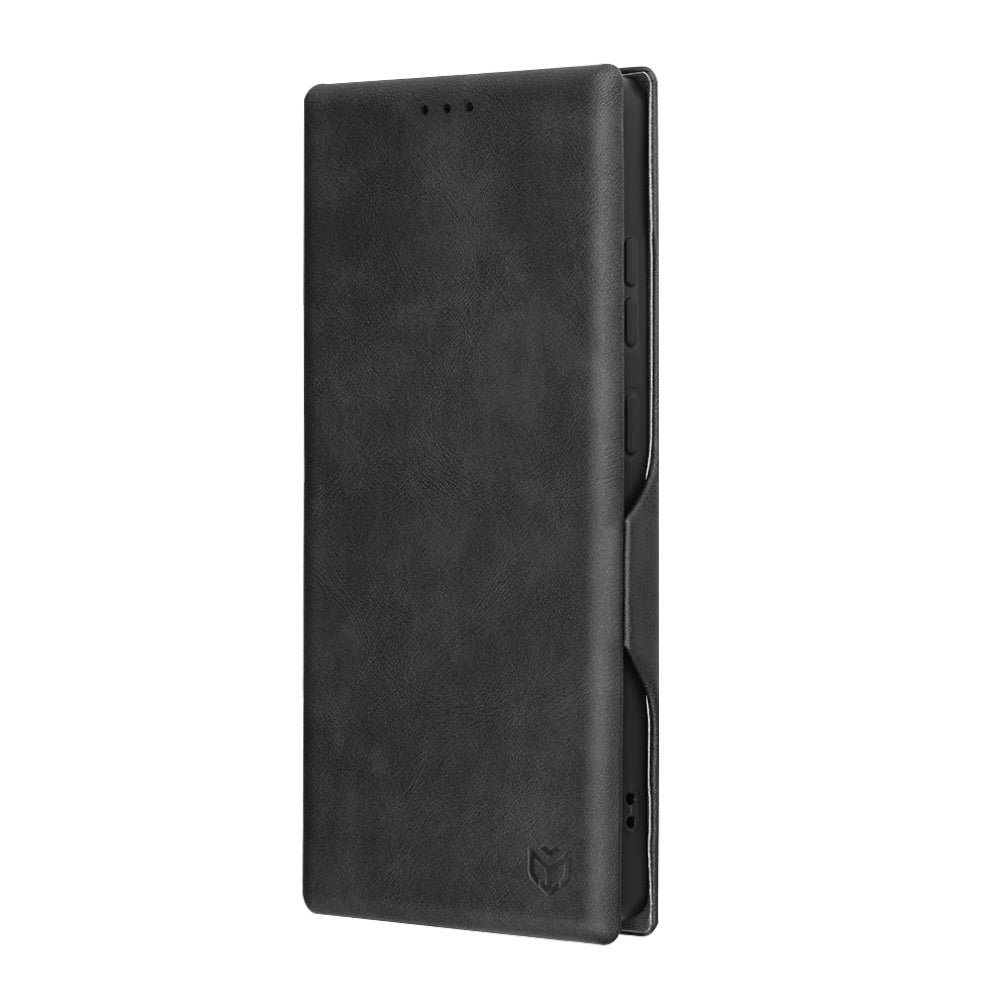 Hülle für Samsung Galaxy S25 Ultra S938, Techsuit, Safe Wallet Plus, Schwarz