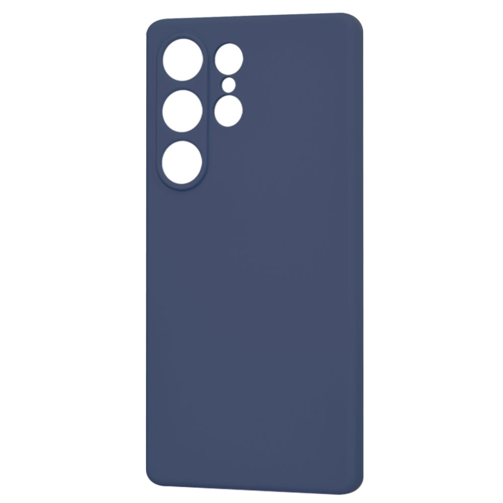 Coque pour Samsung Galaxy S25 Ultra S938, Techsuit, SoftFlex, Bleu marine