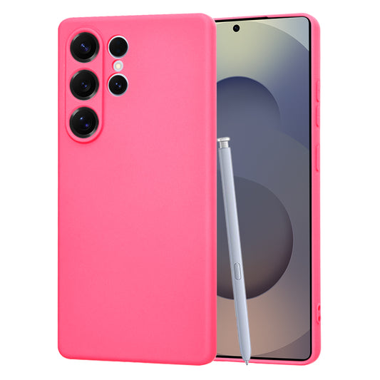 Case for Samsung Galaxy S25 Ultra S938, Techsuit, SoftFlex, Dark Pink