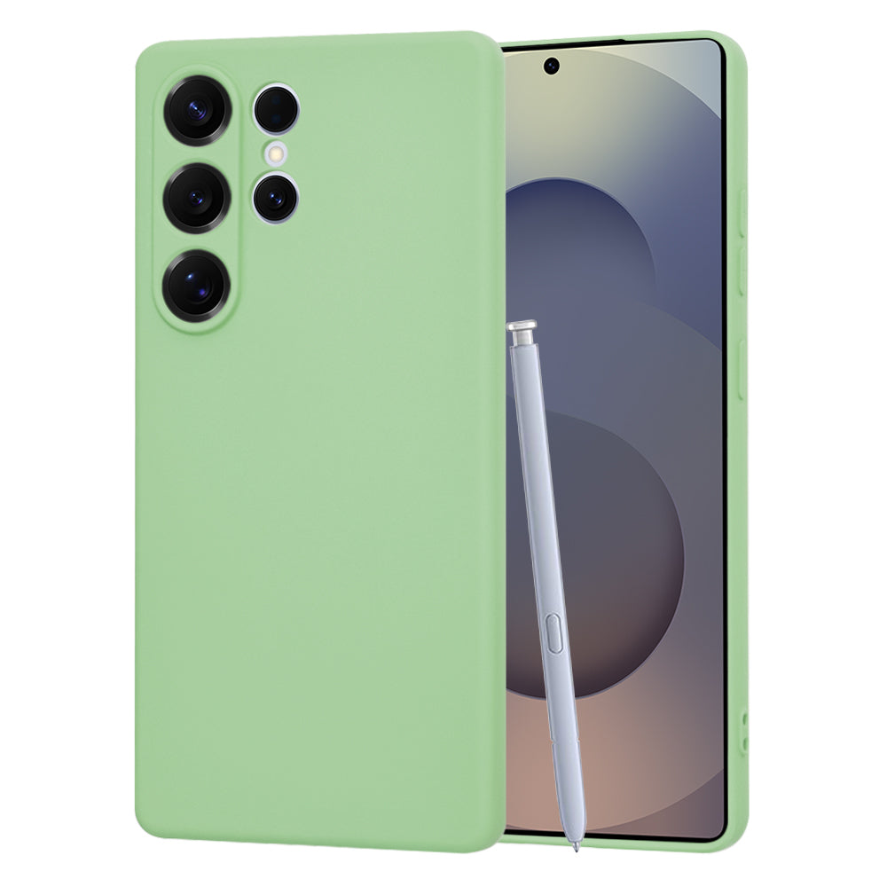 Coque pour Samsung Galaxy S25 Ultra S938, Techsuit, SoftFlex, Vert Clair