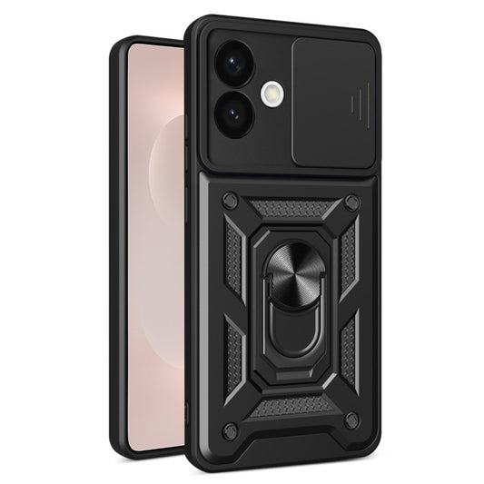 Étui pour Samsung Galaxy S26 Edge, Techsuit, CamShield, Noir