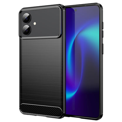 Étui pour Samsung Galaxy S26 Edge, Techsuit, Carbone, Noir