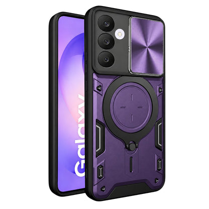 Hülle für Samsung Galaxy S26 FE S741 / S25 FE, Techsuit, CamGuard Pro, Lila