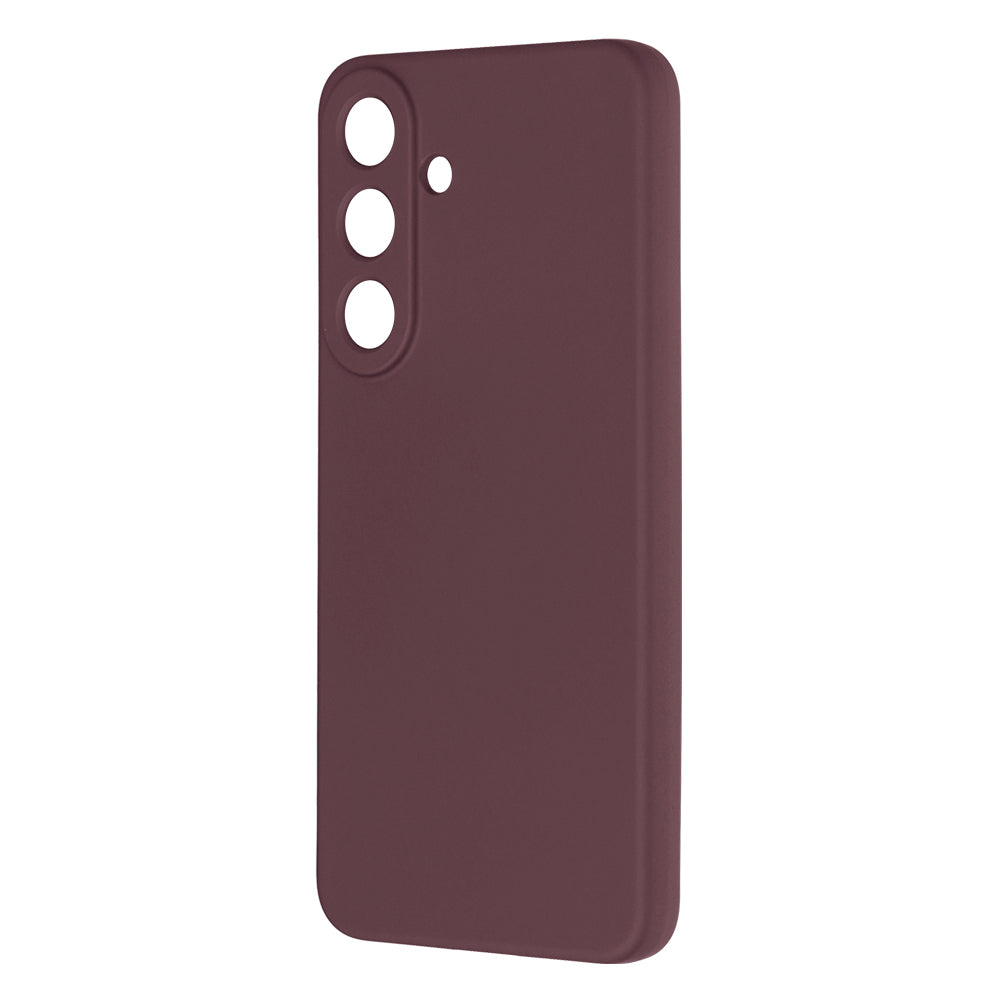 Coque pour Samsung Galaxy S26 FE S741 / S25 FE, Techsuit, SoftFlex, bordeaux