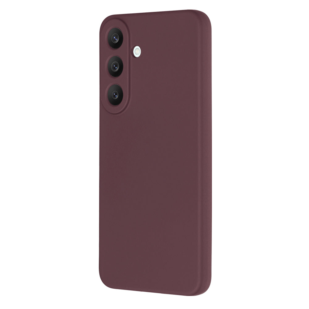 Coque pour Samsung Galaxy S26 FE S741 / S25 FE, Techsuit, SoftFlex, bordeaux