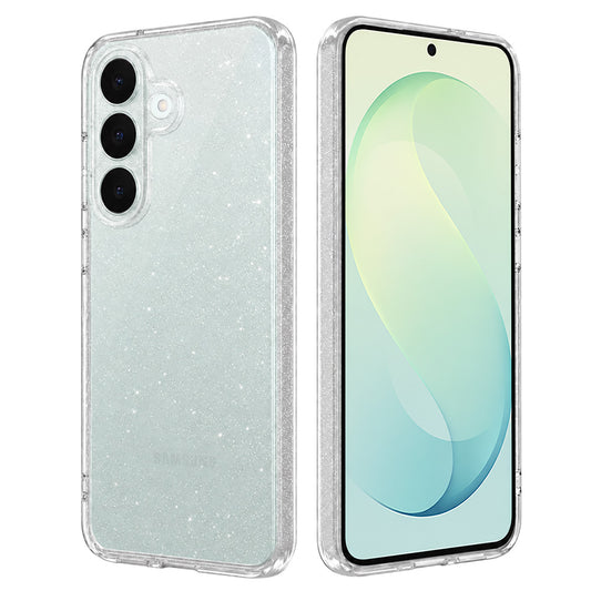 Coque pour Samsung Galaxy S26 FE S741 / S25 FE, Techsuit, SparkleSkin, transparente