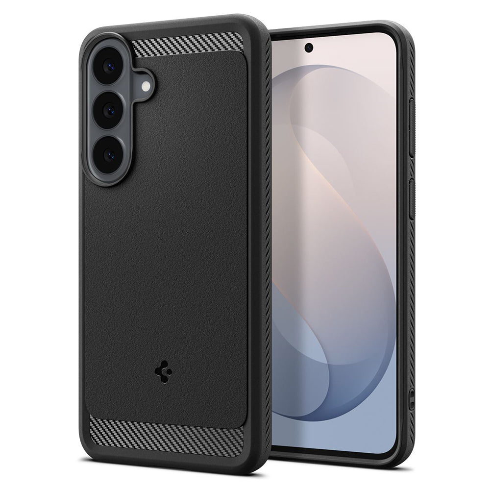Coque pour Samsung Galaxy S26 FE S741, Spigen, Rugged Armor, Noire ACS11639
