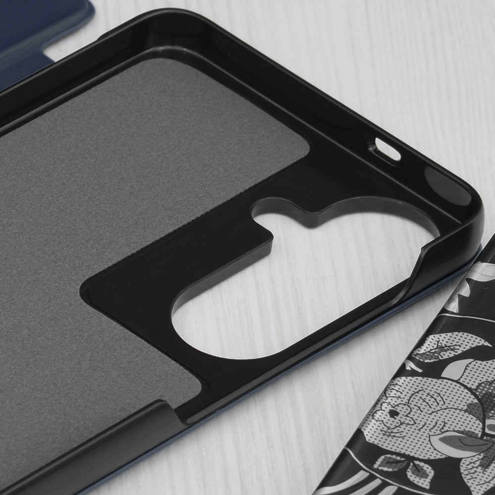 Hülle für Samsung Galaxy S26 FE S741, Techsuit, eFold, Dunkelblau