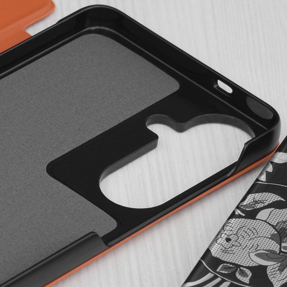 Étui pour Samsung Galaxy S26 FE S741, Techsuit, eFold, orange