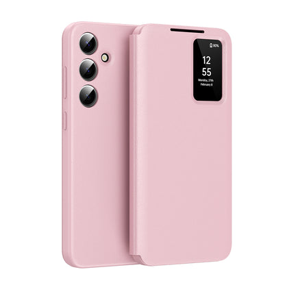 Hülle für Samsung Galaxy S26 FE, Techsuit, SmartView, Rosa