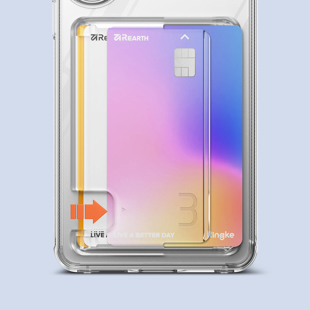 Hülle für Samsung Galaxy S26 Plus, Ringke, Fusion Card, Transparent