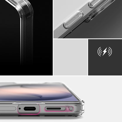 Étui pour Samsung Galaxy S26 Plus, Ringke, Fusion, Mat Transparent