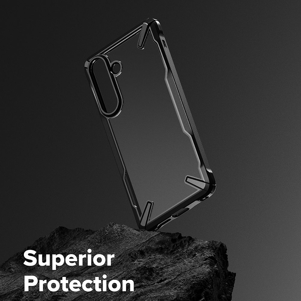 Hülle für Samsung Galaxy S26 Plus, Ringke, Fusion X, Schwarz