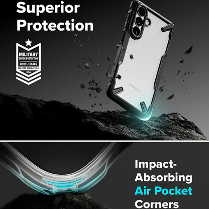 Hülle für Samsung Galaxy S26 Plus, Ringke, Fusion X, Schwarz