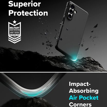 Étui pour Samsung Galaxy S26 Plus S947, Ringke, Onyx, Noir