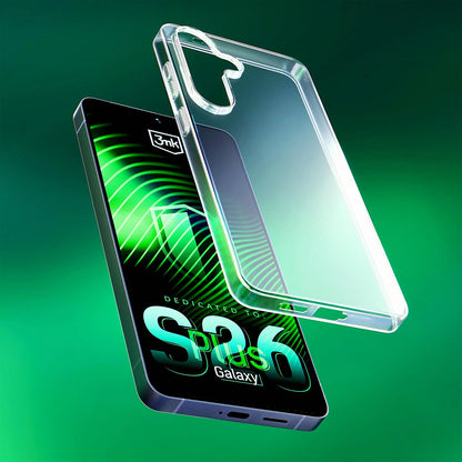 Étui pour Samsung Galaxy S26 Plus S947, 3MK, Clair, Transparent