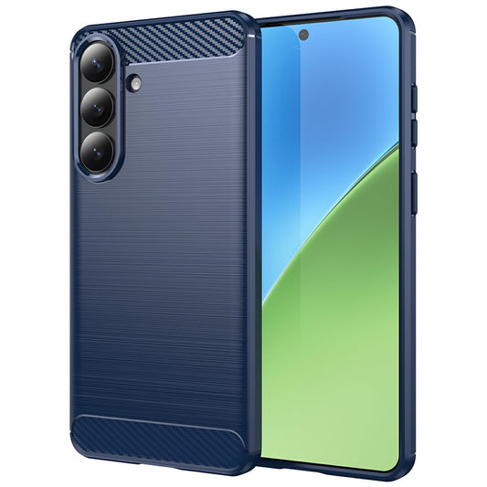 Étui pour Samsung Galaxy S26 Plus, Techsuit, Carbone, Bleu